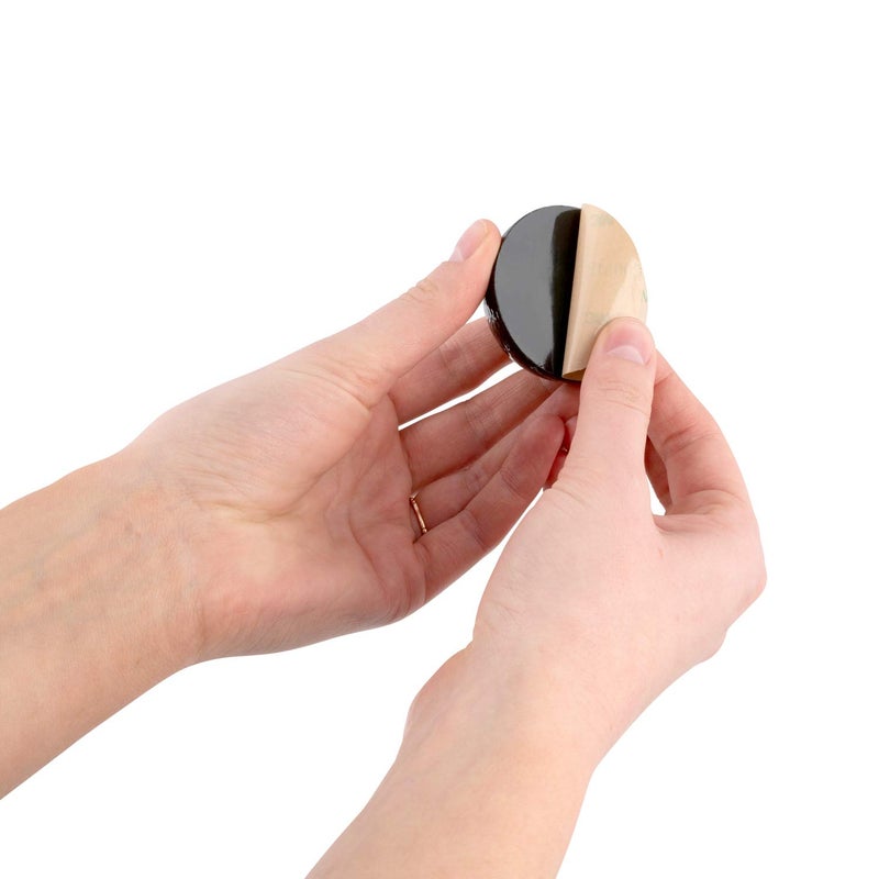 Isolate It! 1.25" Dia Sorbothane Hemisphere Rubber Bumper Non-Skid Feet with Adhesive (8, 50 Duro) - Image 3